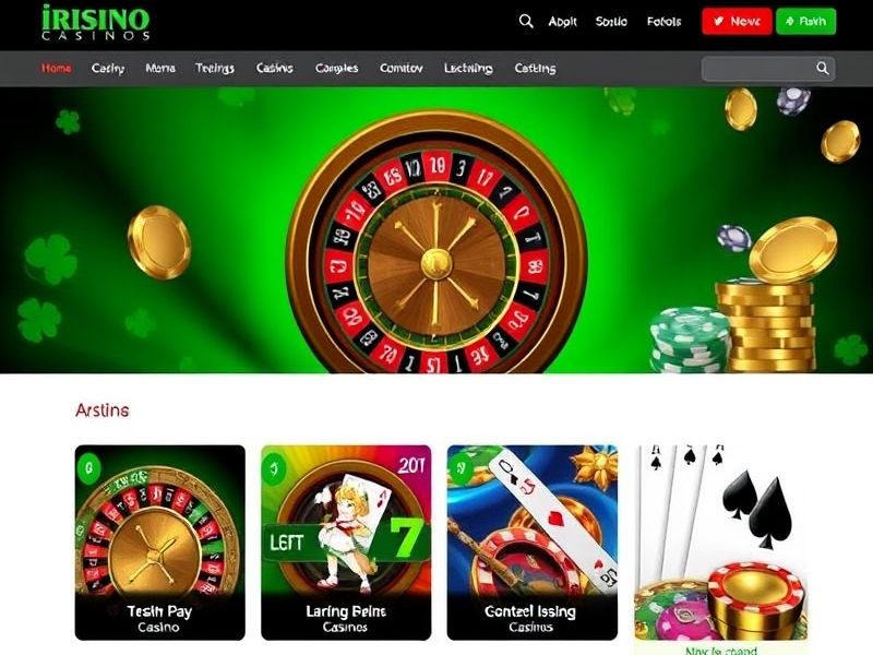 Discover the best Irish casino sites for online gambling. Find expert reviews, game tips, and updated information on legal and licensed casinos in Ireland.